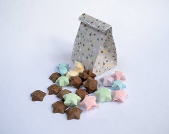 12 Stellar Fortunes origami fortune stars