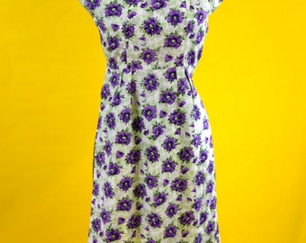 1960s Floral Dress with Jacket