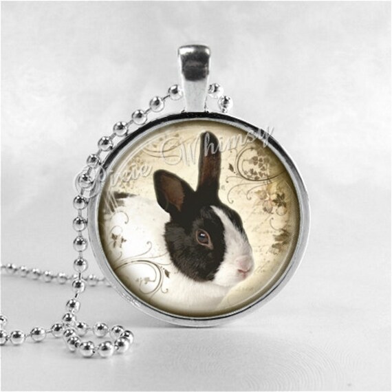 RABBIT Necklace Rabbit Pendant Rabbit Jewelry Rabbit Charm