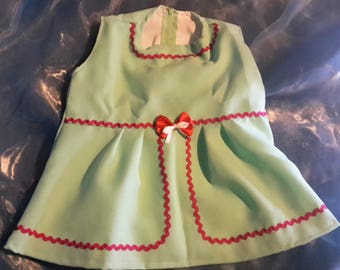 little green dress size 1 year