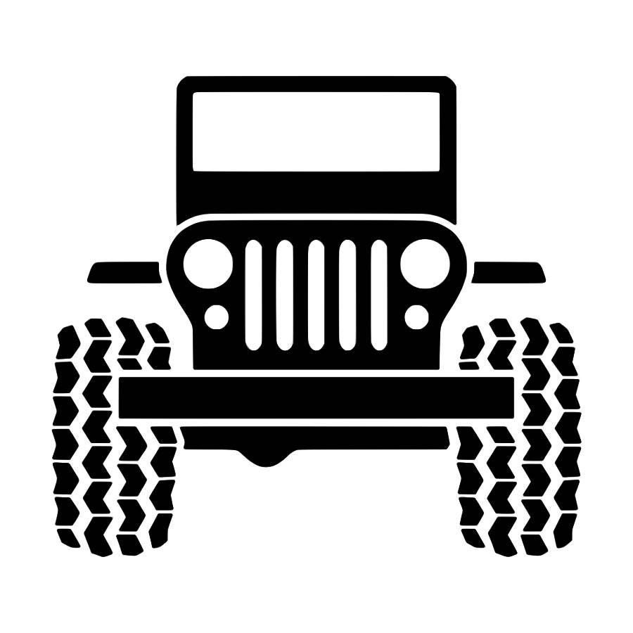 Download Jeep Wrangler 4x4 decal Jeep grill YETI decal laptop