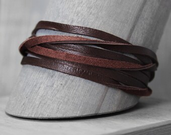 Brown Deerskin By The Yard, Brown Leather, 1 Yard Leather, Colored Leather, Jewelry Leather, Leather Findings, Leather Cord Deerskin Leather