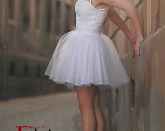 White ballerina dress