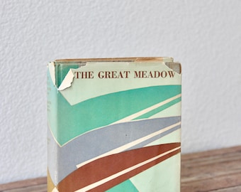 Romance Novel - The Great Meadow - Elizabeth Made Roberts - American Revolution - Vintage Romance Novel - Vintage Romance - Romance Books