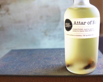 Rose and Sandalwood | Bath, Body, and Massage Oil | Moisturize and Scent the Skin