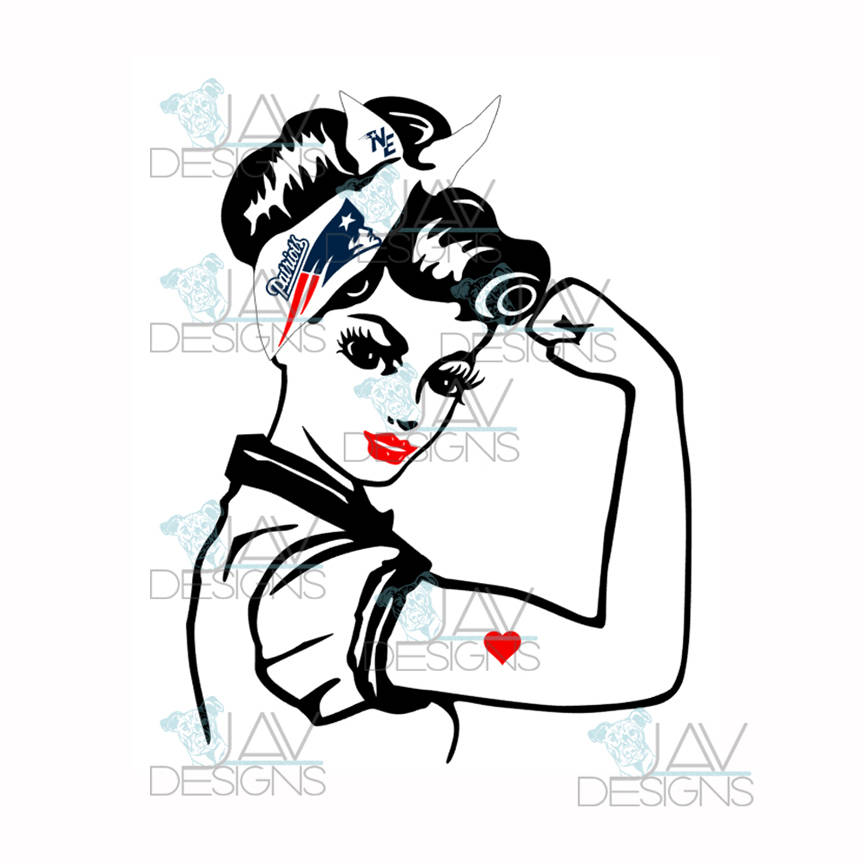 Rosie the Riveter SVG Patriots Rosie PNG Bonus Rosie