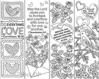 8 printable bible verse coloring bookmarks coloring doodle