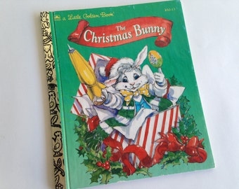 The Christmas Bunny - Arnold Rabin - Little Golden Storybook ~ The Pink Room ~ 161215