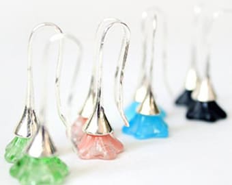green earrings for her pink earrings gift for girl blue earrings gift for girlfriend black earrings gift mom minimalist jewelry gifts пя202