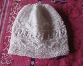 HAT HANDMADE FOR NEWBORN OR REBORN BABY