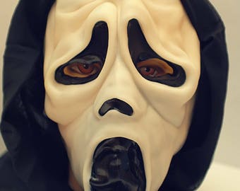 Scream mask from the film Scream Halloween mask Creepy mask