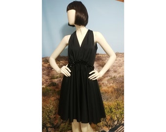 Little Black Pin Up Dress