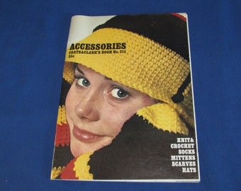 COATS AND CLARK No. 215 Pattern Book 1971