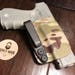 Glock 17 Glock 19 Tactical Multicam MC Kydex Minimalist G23 G22 G26 G34 Firearm iwb Holster RCS Clip Made in the USA by Burly Man Tactical