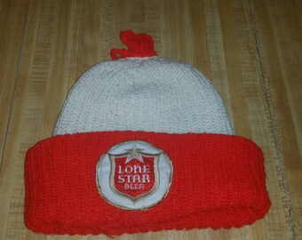 Lone Star Beer Vintage Winter Hat Beanie
