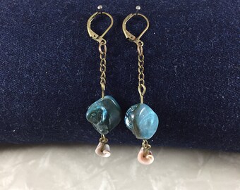 Seashells and Waves Earrings