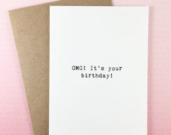 Happy birthday card/Funny birthday card/Bestfriend birthday card
