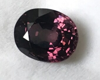 Purple Spinel Oval Cut 1.93 ct 8x6 mm