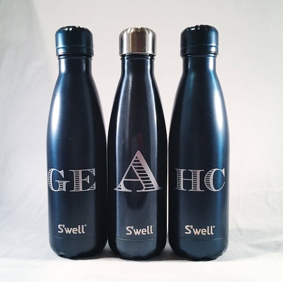 S'well Water Bottle with Personalized Custom Name or Monogram