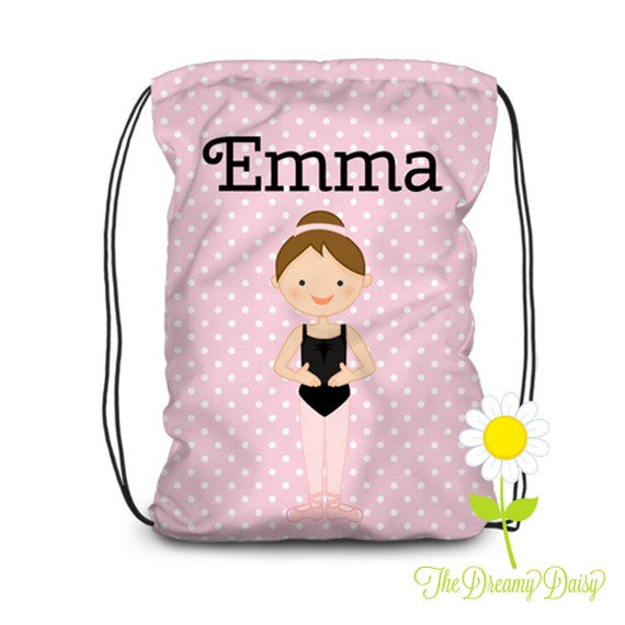 personalized dance bag for little girl