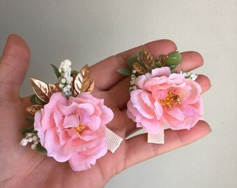 Flower Barrette, Toddler Barrette, Baby Barrette, Baby Hair Clip, Toddler Hair Clip, Flower Clip, Alligator Clip, Girls Barrette