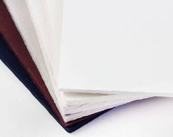 25 - A7 Vintage Deckle Edge Invitation Cards - 5x7 Deckled Edge Paper