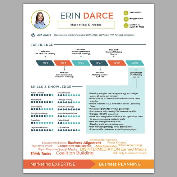 Custom resume design