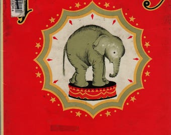 The Circus Baby A Picture Book + Maud and Miska Petersham + 1950 + Vintage Kids Book