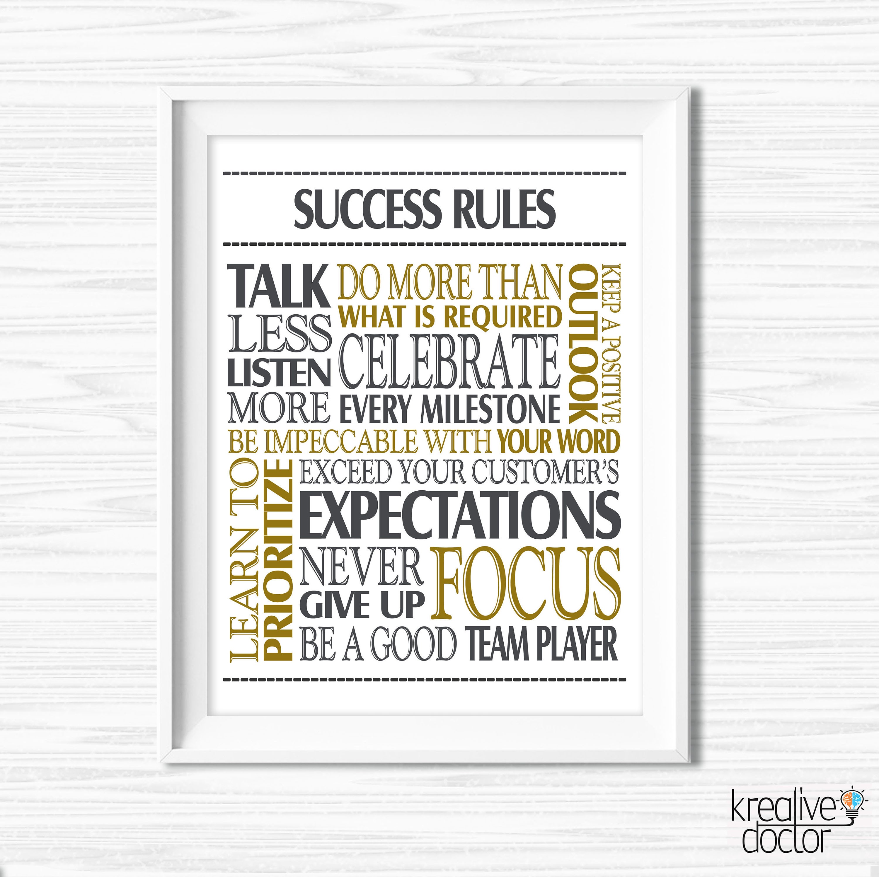 Success Quotes Office Wall Art Printable Office Teamwork