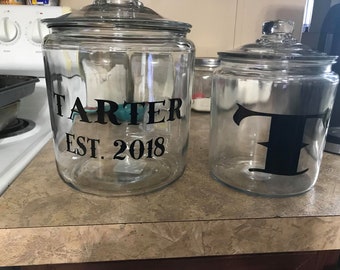 Personalized Cookie Jars