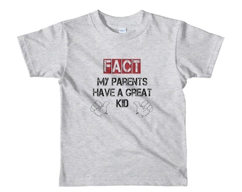 My Parents Have a Great Kid Toddler t-shirt