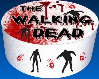 The Walking Dead Edible Image Cake Topper