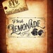 Vintage Lemonade Svg Classic Sign Svg Lemonade SVG DXF PNG and Eps Instant Download Digital Vector Cut File Scrapbook Htv Silhouette Cricut