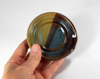 Pottery spoon rest, ceramic spoon rest, pottery spoon holder dish, ceramic spoon holder, stoneware spoon rest, kitchen spoon rest
