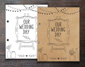 Wedding Activity Book and Coloring for Kids . Wedding Kids Table Activities . Wedding Kid Coloring . Childrens Sheets Download . Reception .