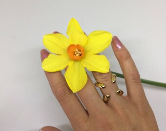 X - Ring / 14k Gold Fill / Fashion Jewellery