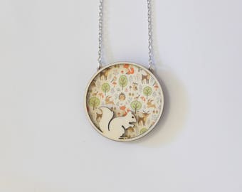 Squirrel Pendant