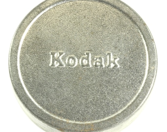 Miniature Eastman Kodak Company Metal Vintage Movie Reel Film Canister Tin - EKC Tin