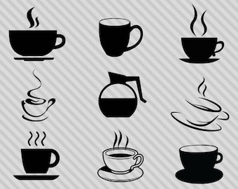 Download Coffee Travel Cup Silhouette Svg Cut File Free : Coffee ...