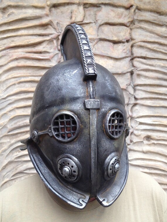 Steampunk Mask Gladiator Helmet Post Apocalyptic Secutor