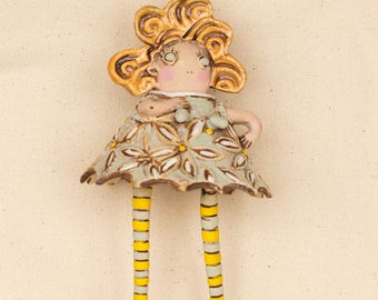 Dangling Doll Stripey Socks