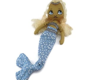 Mermaid baby doll - Mermaid unicorn birthday - Baby shower toy - Mermaid doll for girl - Little mermaid baby toy - Baby shower mermaid toy