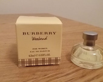 WEEKEND BY BURBERRY Miniature Women Perfume New In Box