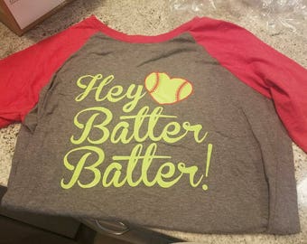 Hey Batter Batter Women's 3/4 T