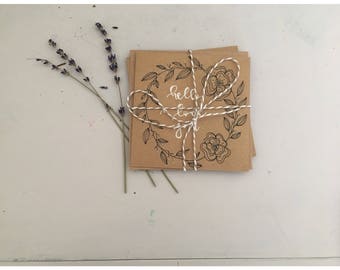 Set of Two Cards! Mix and Match!