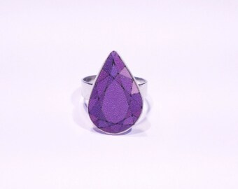 Gemstone Ring Purple