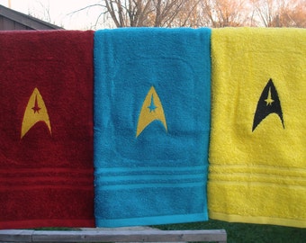 Star Trek Federation Uniform Hand Towel