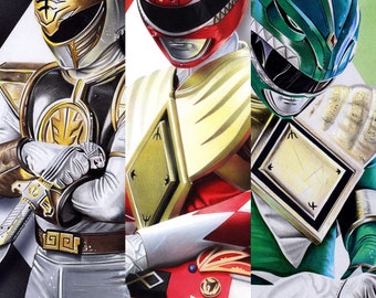 Power Rangers 3 Print Pack