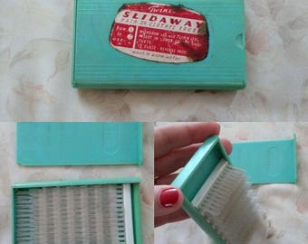 Very Quirky and Rare Slideaway Hair or Clothes Brush