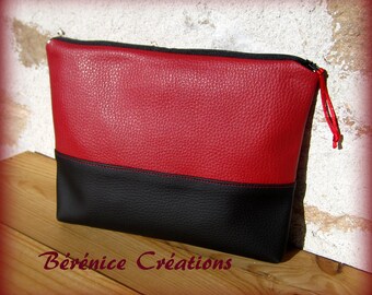 Small Burgundy clutch